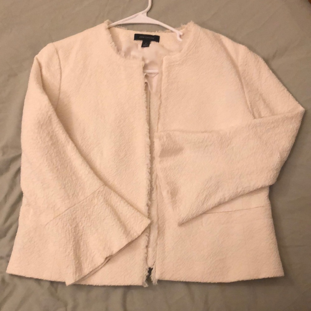 White blazer sz 12